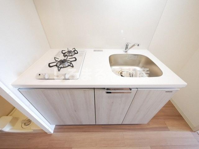 プレサンス谷町九丁目駅前のキッチン