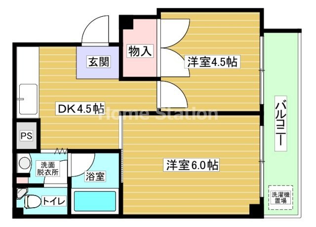 【間取り】 | エスポワール福島