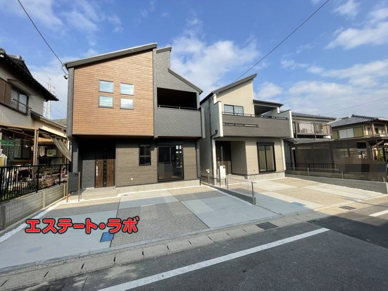 豊田市志賀町高洞　新築分譲住宅　全2棟　2号棟の外観|●完成物件の内覧受付中。
お気軽にお問合せください♪