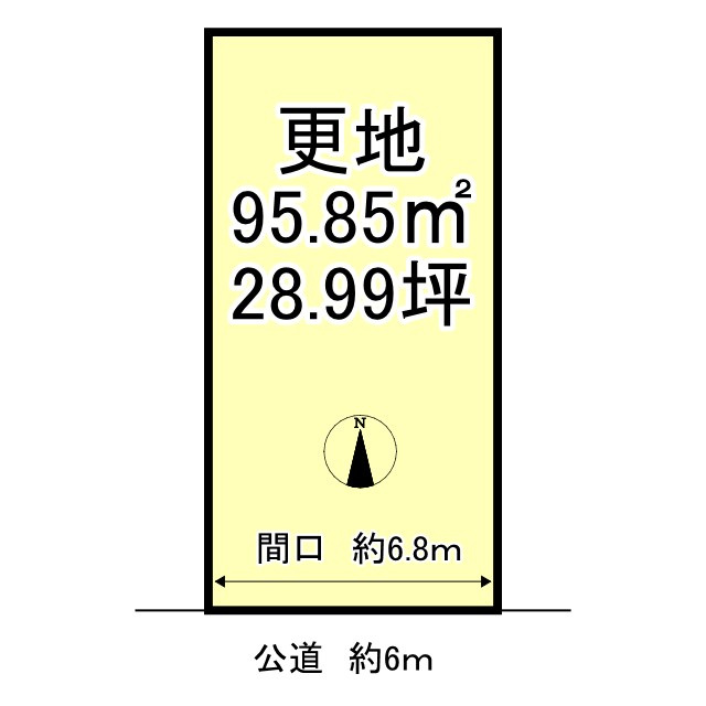 浄土寺上南田町　土地の土地図