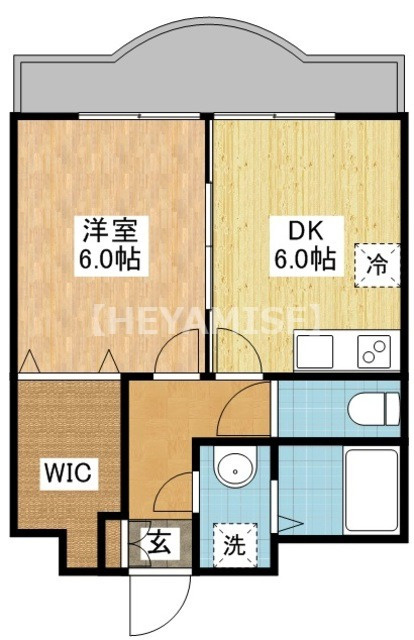 カルディア尾上の間取り