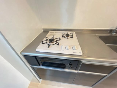 【キッチン】 | シャイン・ウェスト | ガスコンロ付（イメージ）