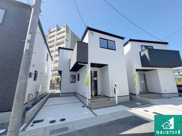 宝塚市山本西　第1期　新築一戸建ての外観|安心の10年保証！外観を美しく保ち、雨水で汚れを落とします！気になることがありましたら、お気軽にお問い合わせください！