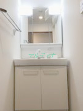 【洗面所】 | チェスナット西大島 | 洗面台