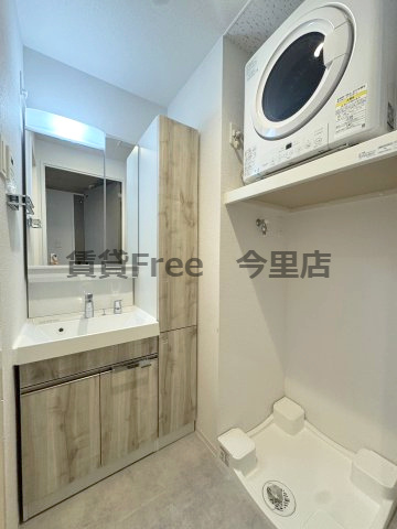 【洗面所】 | シャテーニュ上本町　仲介手数料無料