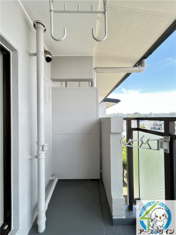 リバーサイド北別府のバルコニー|※類似部屋