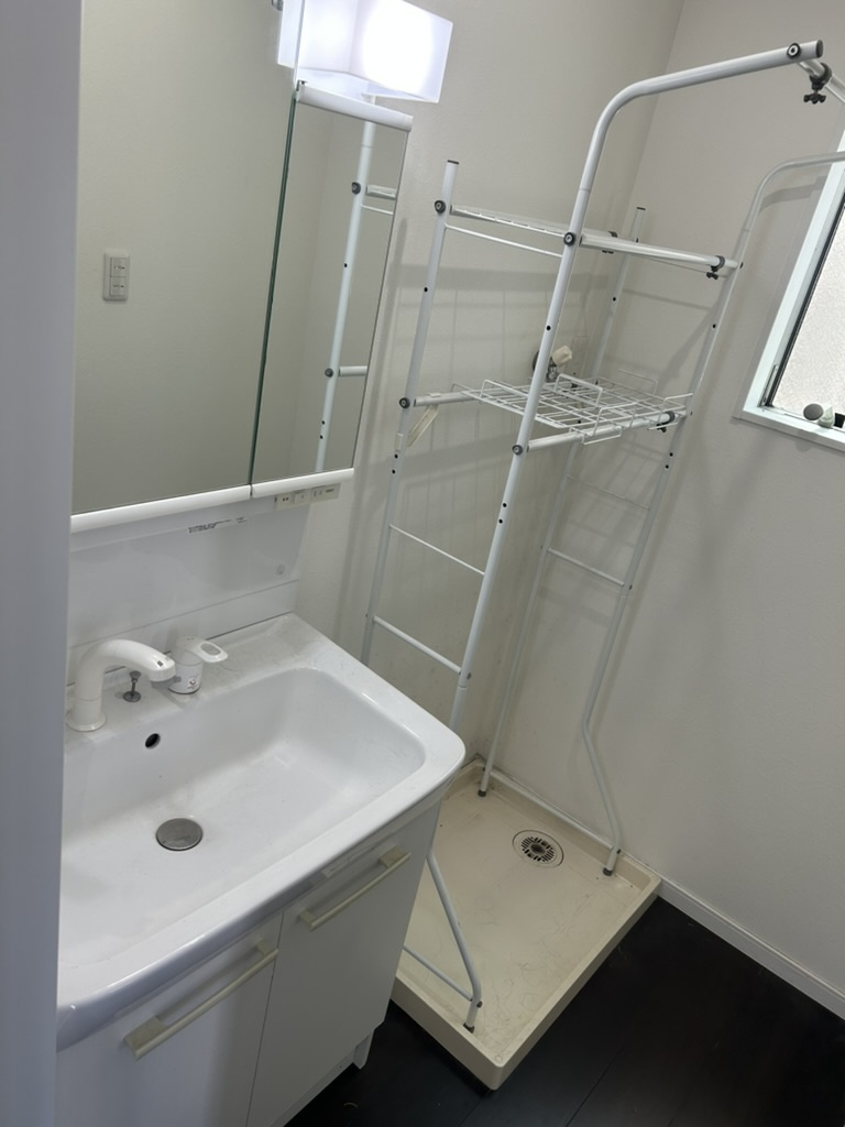 堺市中区八田南之町　中古建ての独立洗面台