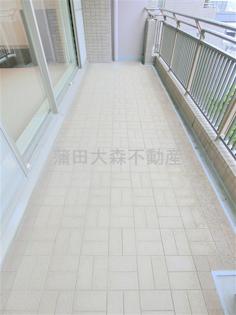 パークハウス多摩川北４番館のバルコニー