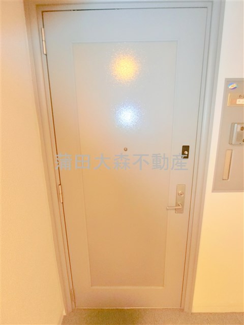 パークハウス多摩川北４番館の玄関