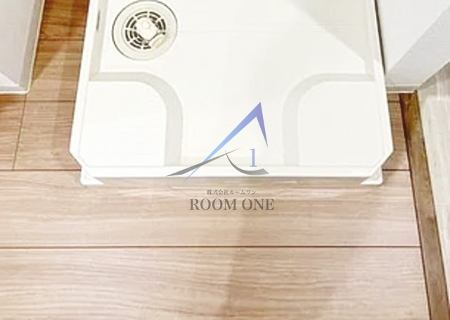 ウィンドテラスお花茶屋の設備|洗濯機置き場です。