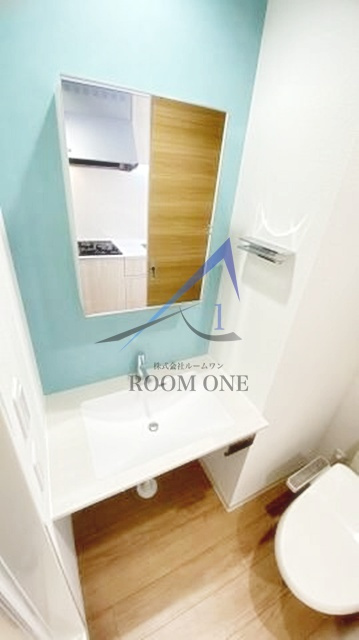 ウィンドテラスお花茶屋の洗面所|洗面台です。