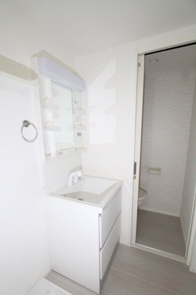 ラ・フォーレ東照宮の洗面所