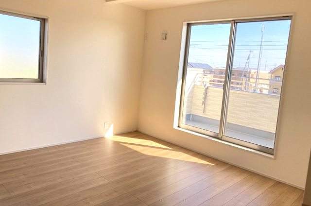 ブルーミングガーデン高崎市箕郷町上芝　１号棟　の洋室|２階洋室３です。