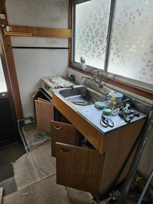 【キッチン】 | 鳥取市行徳２丁目中古戸建て