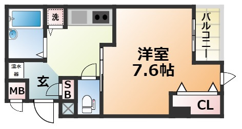 プレサンス神戸メリケンパーク前の間取り
