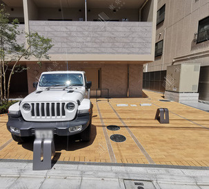 ザ・パークハビオ元浅草プレイスの駐車場