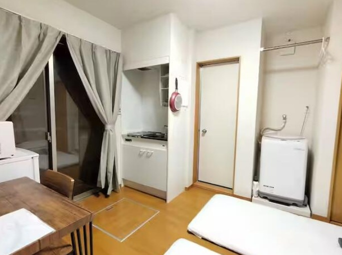 足立区千住橋戸町の旅館の内装