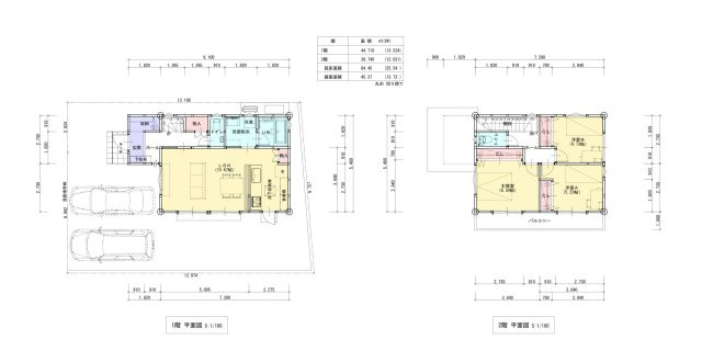 【間取り】 | 高知市朝倉本町2丁目/中棟