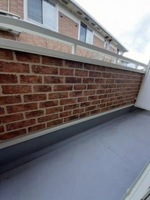 【バルコニー】 | クラール曽比Ⅱ | 落ち着いた時間を過ごせるバルコニーです