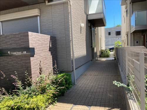 グランド・ソレイユ A棟のエントランス