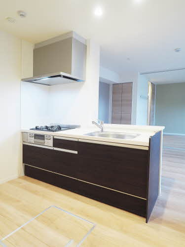 グランド・ソレイユ A棟のキッチン