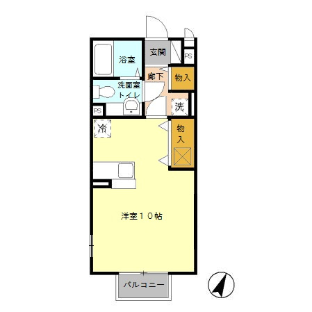 【間取り】 | セジュールコトA