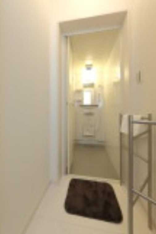 シェアラ二子玉川　最上階　家具付き　シェアハウスのシャワールーム|※共同