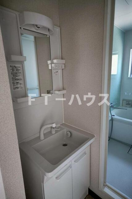 東習ハイツの洗面所