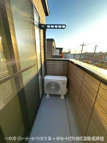 BH新松戸Ⅰのバルコニー