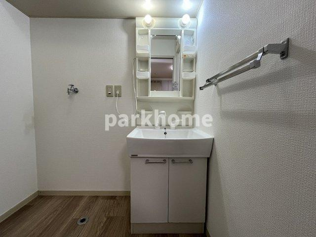 ハイツ岩郷 B棟の独立洗面台