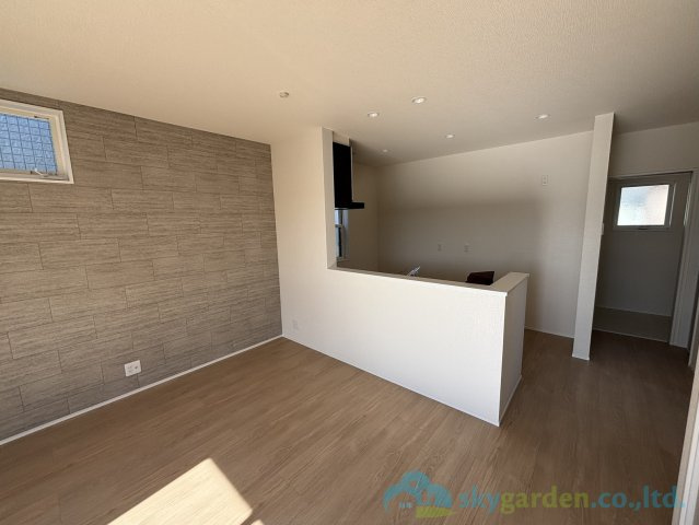 小田原市中新田　未入居戸建　全2棟2号棟のキッチン