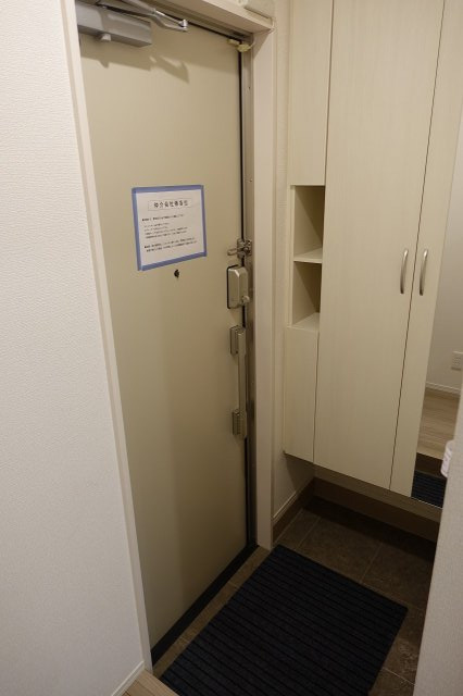 プレミール甲子園の玄関