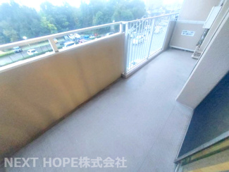 【バルコニー】 | シャルマンコーポ伊丹2号棟　南向き | バルコニーは二面ございます♪こちらは南側バルコニーです♪