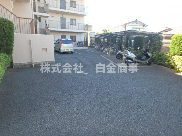 セザール坂戸の駐輪場