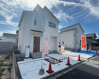 【外観】 | 廿日市市福面（前空駅）全4区画　NO4 | ☆全４区画☆NO4☆JR宮島口駅まで徒歩18分☆大野東小学校まで徒歩28分☆大野東中学校まで徒歩24分☆ピュアクック徒歩徒歩３分☆ウォンツ徒歩９分☆土地32坪☆前面道路6.1ｍ
