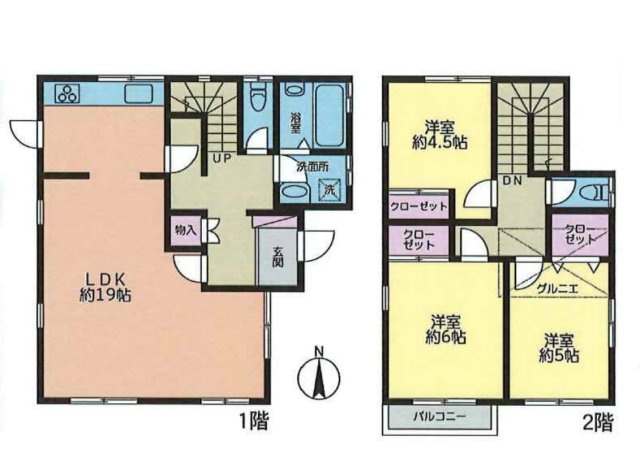 【間取り】 | □■厚木市森の里1丁目 中古戸建■□