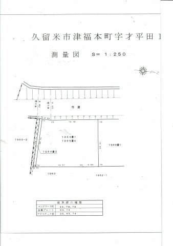 久留米市津福本町　売り土地