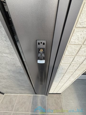 小田原市中新田　未入居戸建　全2棟1号棟の防犯設備