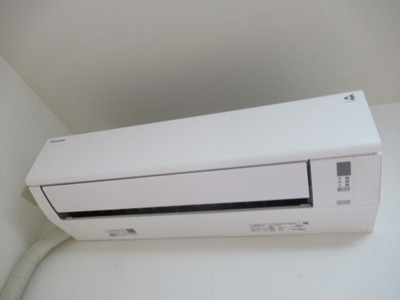 【設備】 | ライオンズテラス川越 | その他設備：エアコン（リビング）     （2025年10月撮影）