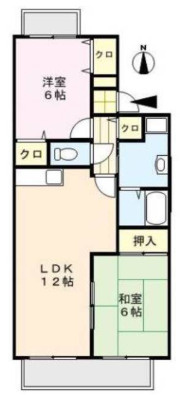 アフローテ山川の間取り