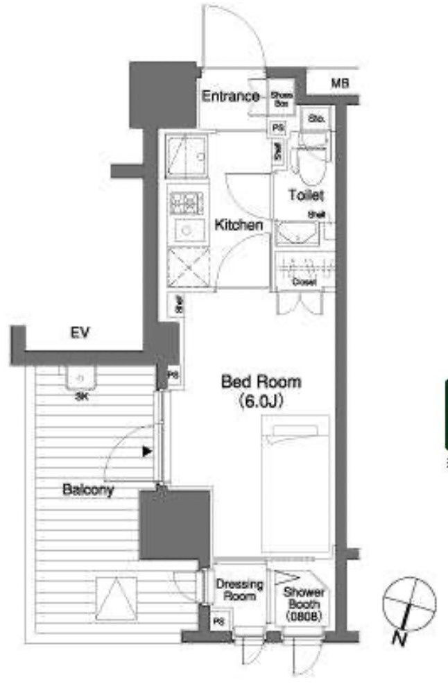 渋谷区笹塚２丁目の賃貸マンション
