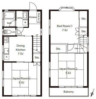 【間取り】 | さいたま市緑区大牧　リフォーム済戸建