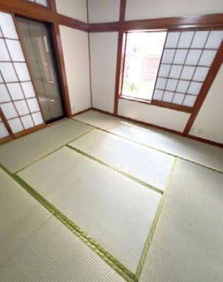 【和室】 | さいたま市緑区大牧　リフォーム済戸建 | 1F　９畳の和室