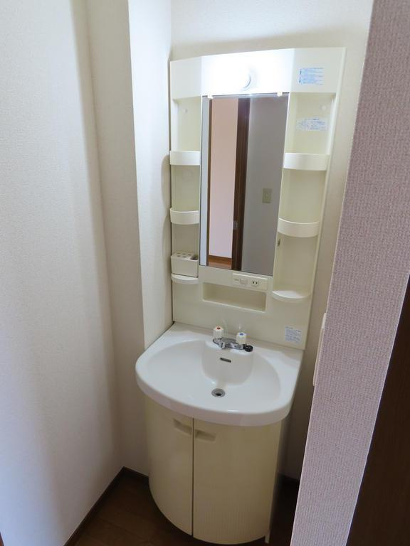 ブラッドの洗面所