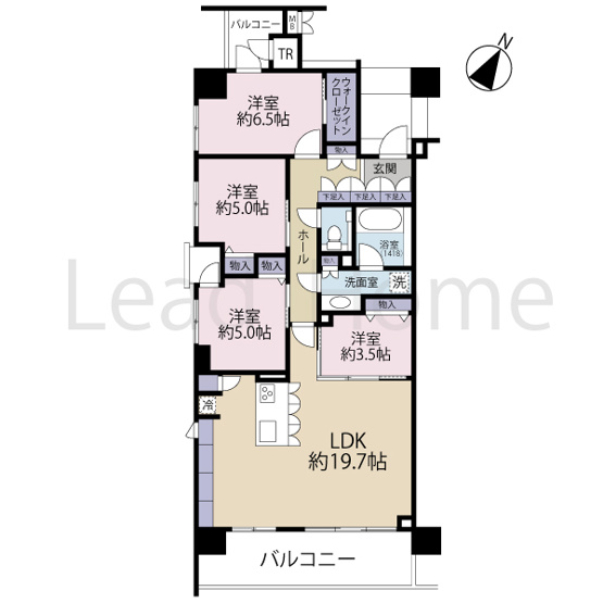【間取り】 | イトーピア白金高輪壱番館