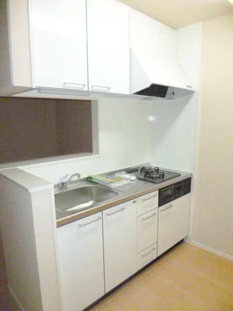 レジデンス光のキッチン|★グリル付きガス２口システムＫ★