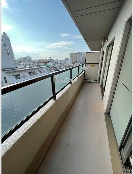 ヴィラシャトーのバルコニー