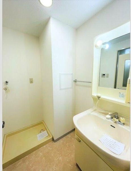 ヴィラシャトーの洗面所