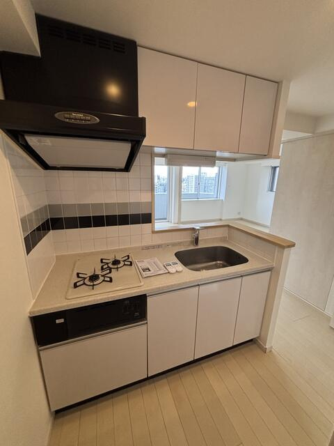 Ｔｏｔｓｕ　Ｒｅｓｉｄｅｎｃｅ　渋谷本町のキッチン|システムキッチンです