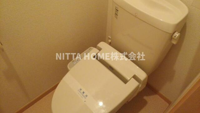 メゾン・城ノ下Ｂのトイレ|もちろんウォシュレット付きのトイレです◇